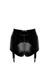 Short à jarretelles Glam F325 vinyle et wetlook Short à jarretelles Glam F325 vinyle et wetlook