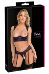 Ensemble lingerie ouverte violet - Cotelli Lingerie